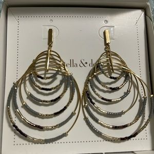 Stella & Dot Prima Chandelier Earrings